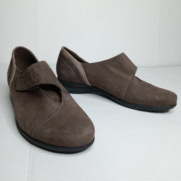 Mephisto Women's Size 11 Air-Jet Luce Gray Suede Walking Shoes - Picture 3 of 11